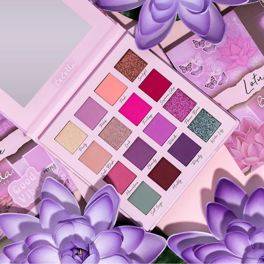 BeBella Lotus Love Eyeshadow Palette - BNIB